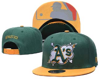 Oakland Athletics MLB Snapback Caps-4