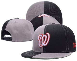 Washington Nationals MLB Snapback Caps-3