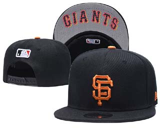 San Francisco Giants MLB Snapback Caps-1