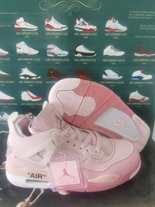 Women Nike Air Jordans 4 AJ4 Shoes Wholesale Cheap-6