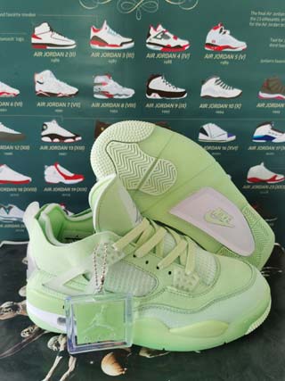 Women Nike Air Jordans 4 AJ4 Shoes Wholesale Cheap-7