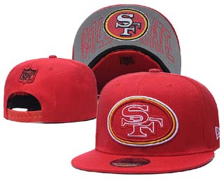 San Francisco 49ers NFL Snapback Caps-11