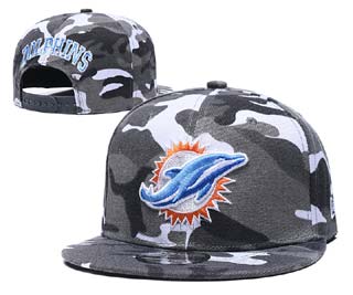 Miami Dolphins NFL Snapback Caps-3