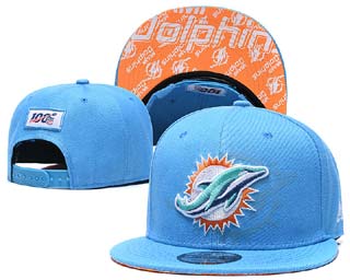 Miami Dolphins NFL Snapback Caps-9