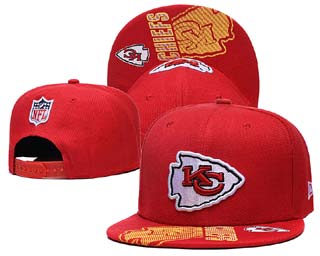 Kansas City Chiefs NFL Snapback Caps-2