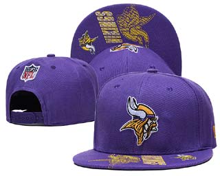 Minnesota Vikings NFL Snapback Caps-6